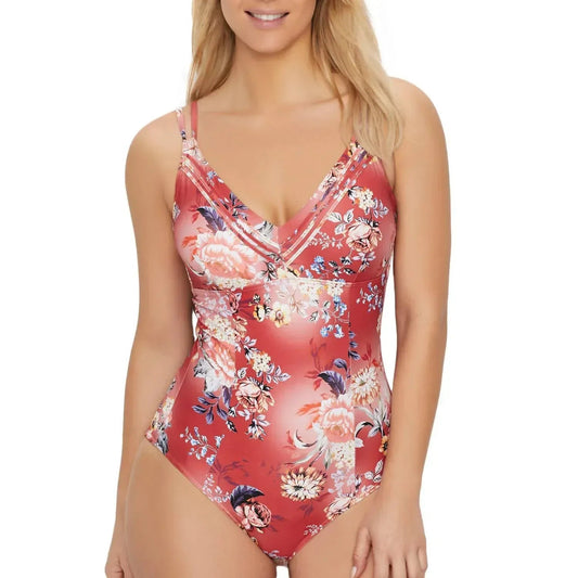Floral Underwire One-Piece