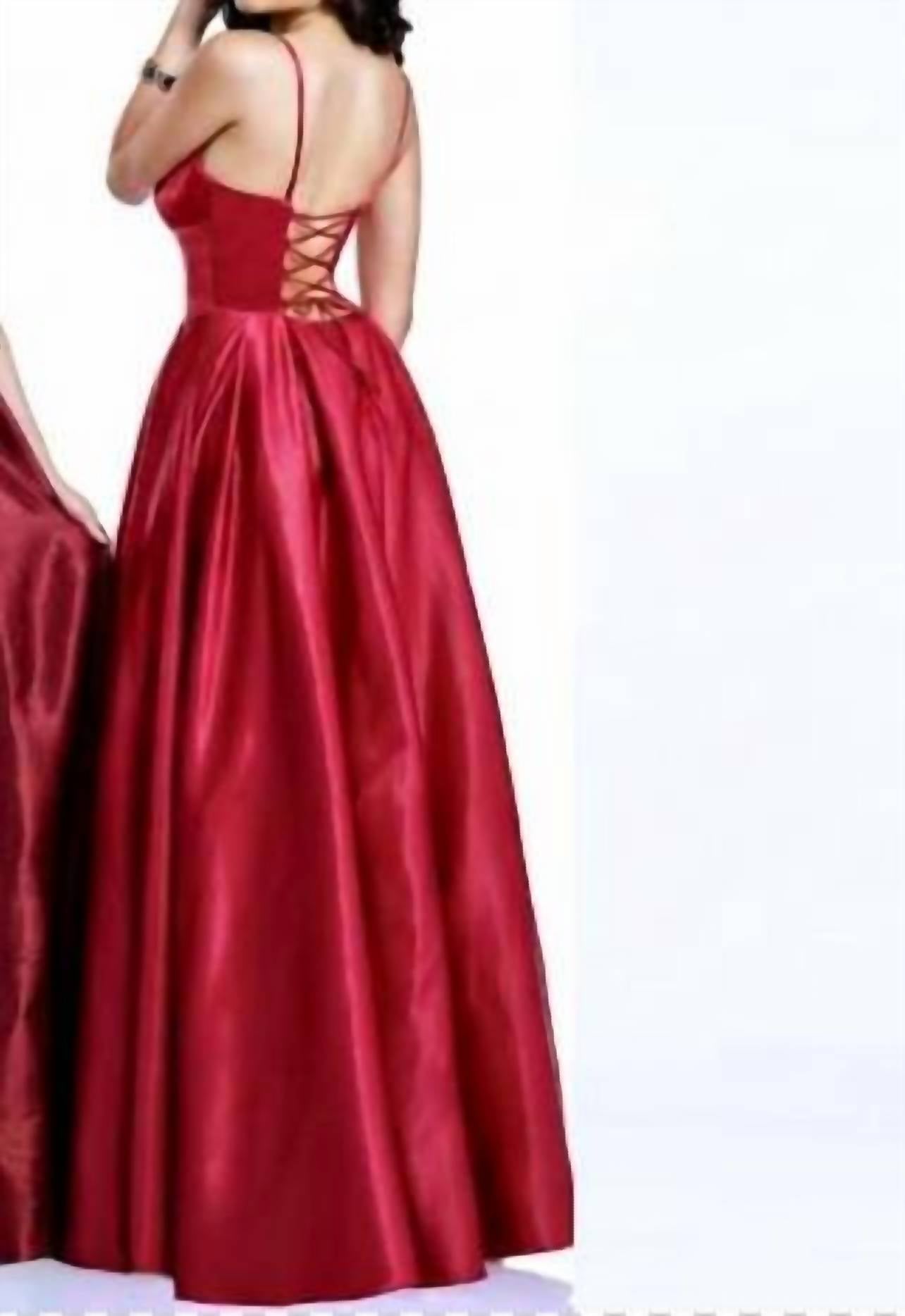 Damen A-Linie Abschlussballkleid