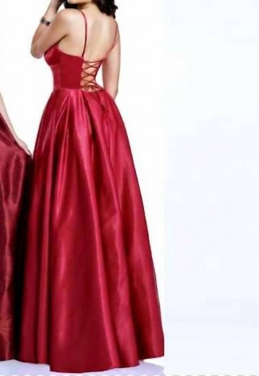 Women's A-line Prom Dress