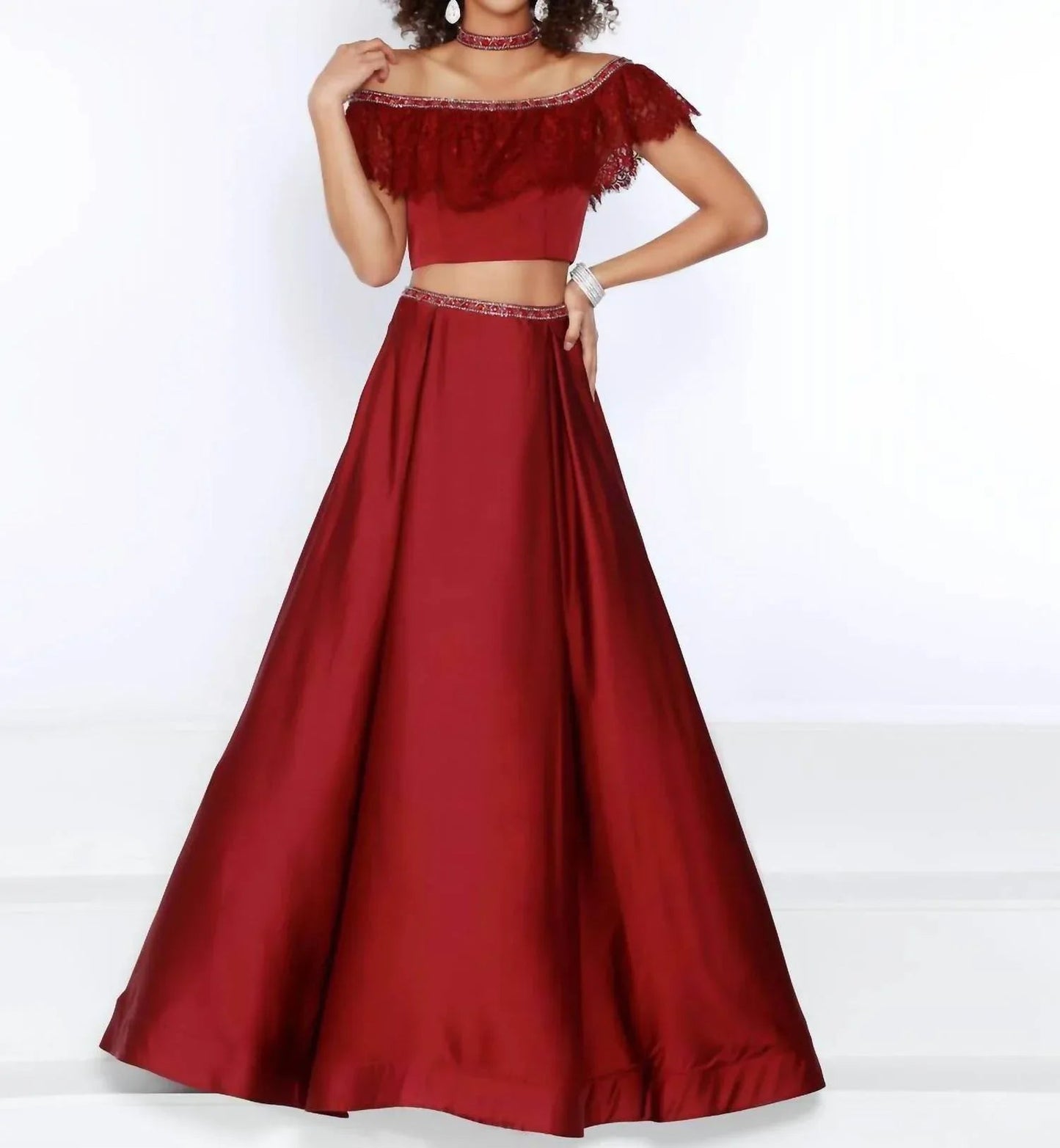 Off The Shoulder Prom Dress