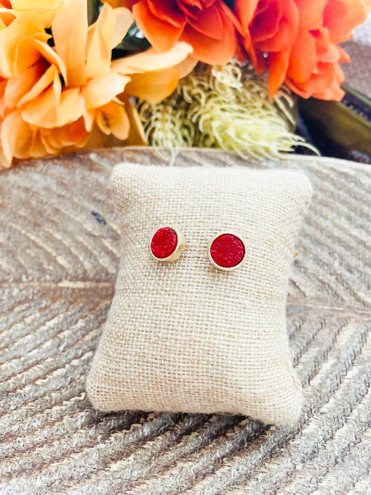 Women's Druzy Studs Earrings