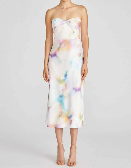 Women's Annika Satin Midi Dress
