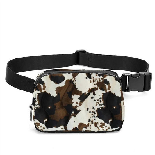 Women's Cow Print Crossbody Bag