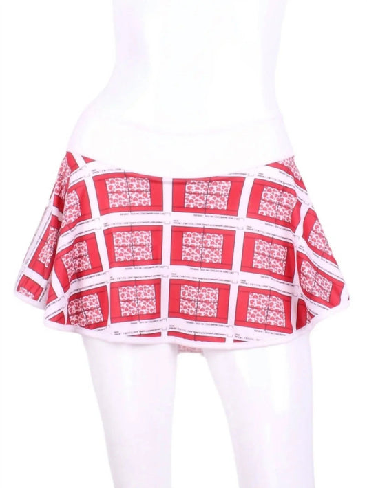 Women's Limited Courts Love Skirt