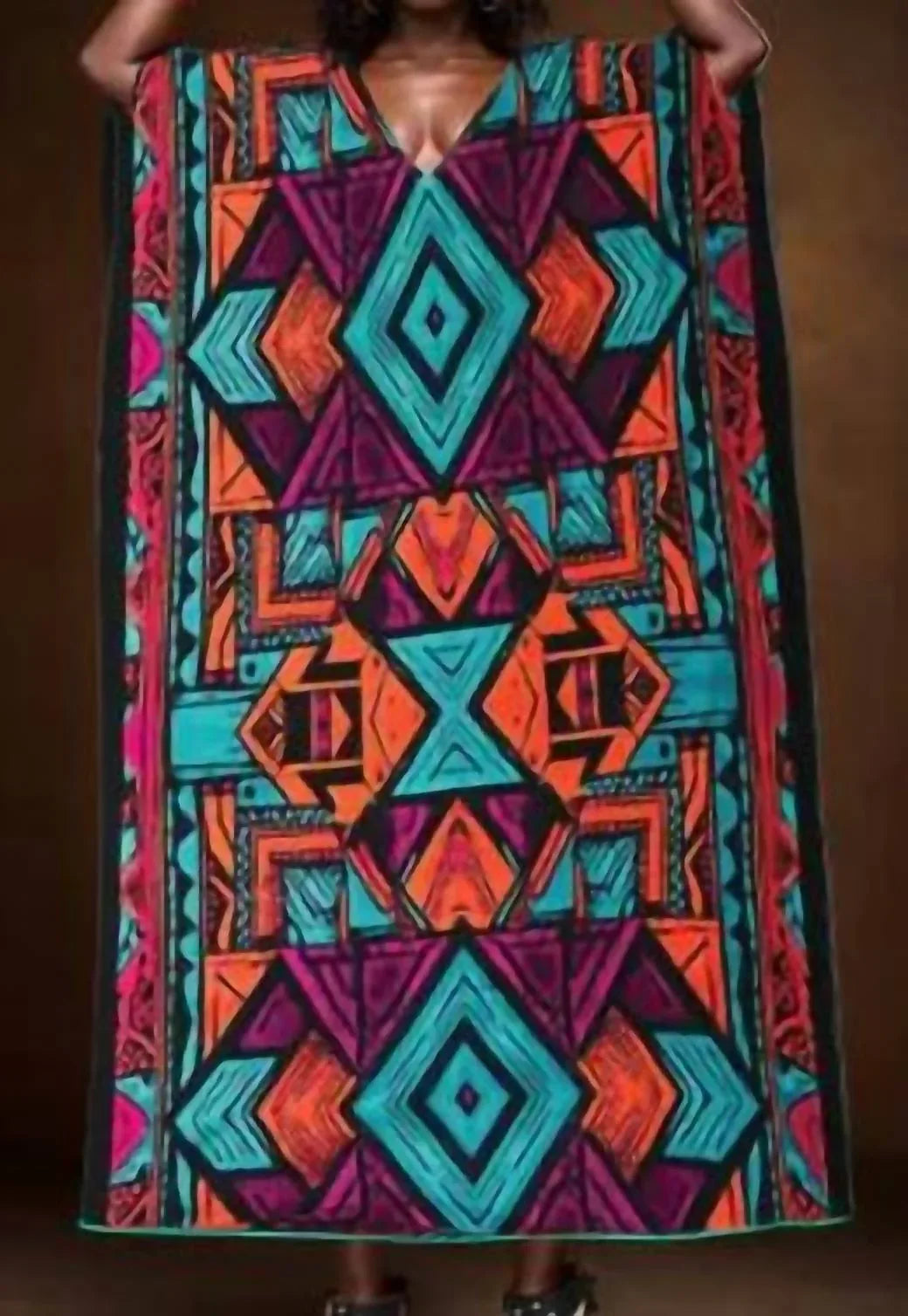 Maxi-Kaftankleid