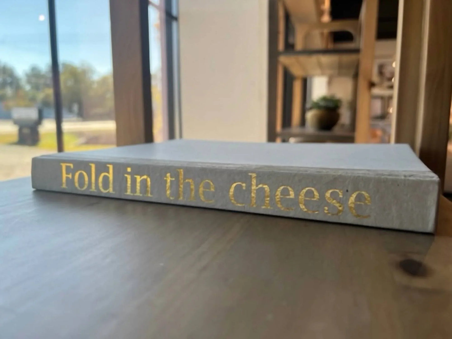 "fold In The Cheese" Decorative Book