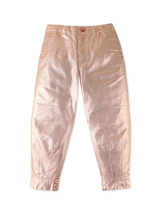 Girl's Balloon Fit Twill Pants