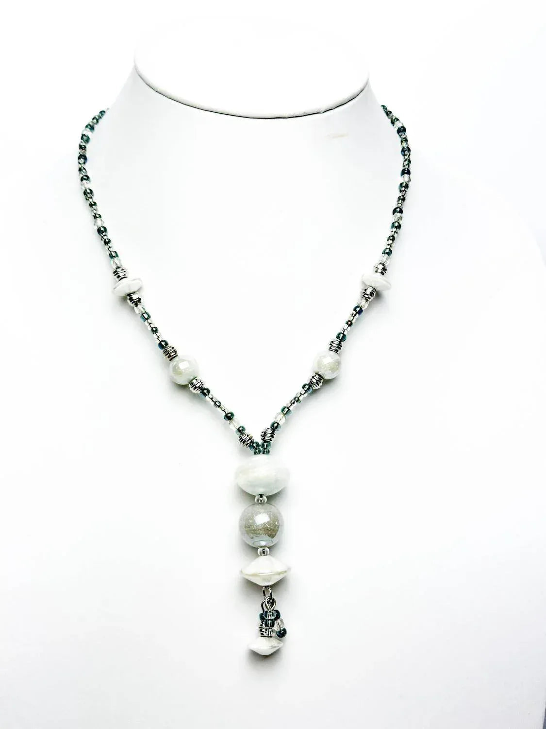 Damen Murano Glas Halskette mit Anhänger