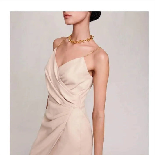 Draped Mini Dress