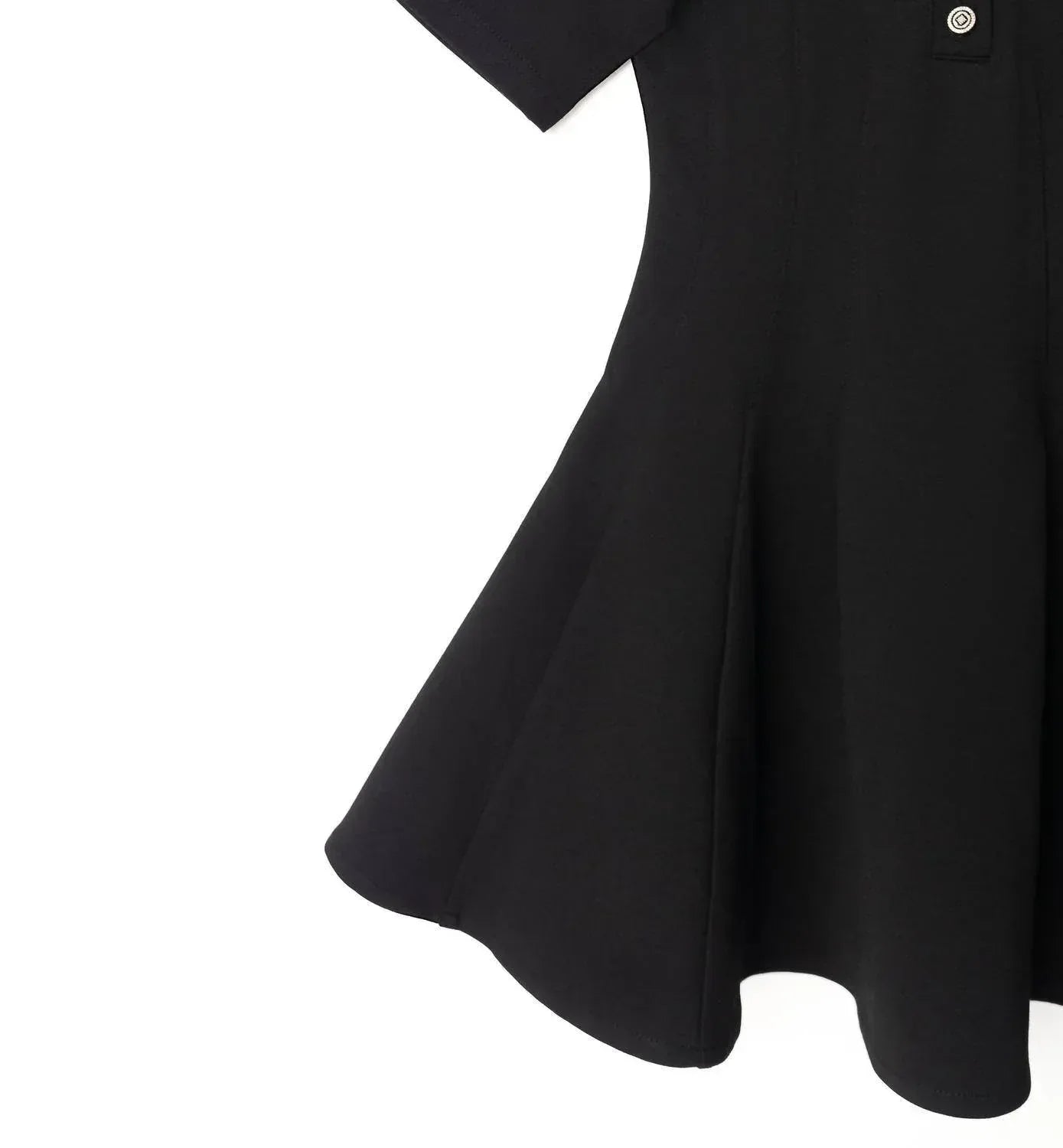 Girls Rondel Button Dress