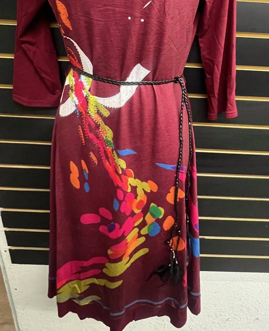 Women's Belted Beauty Jersey Dress