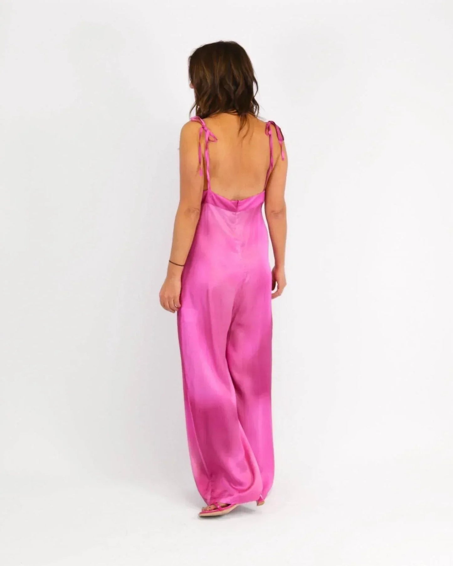 Träger-Jumpsuit mit Print
