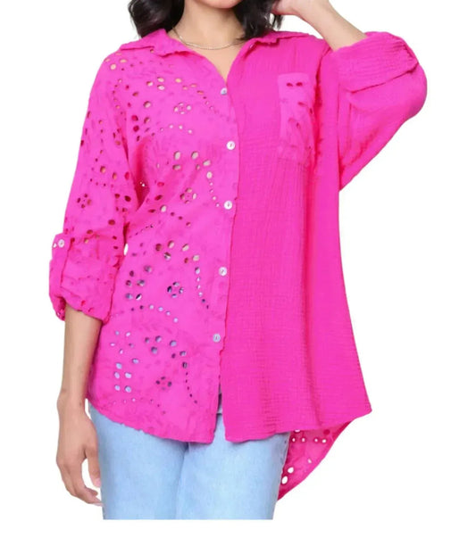 Blossom Eyelet Blouse