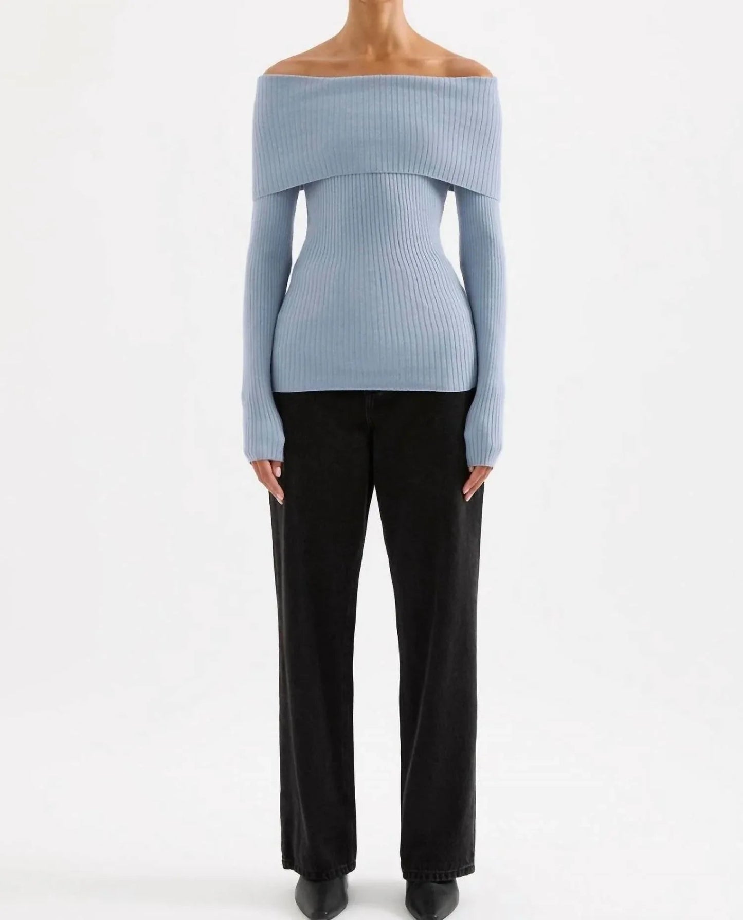 Krishna Off Shoulder Knit Top