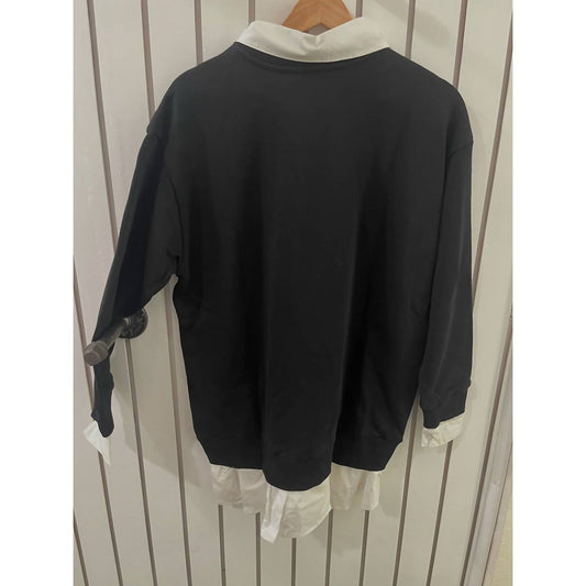 Damen-Sweatshirt mit Kragen