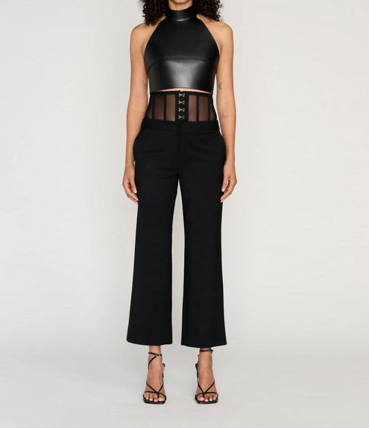 Corset Slim Fit Trousers