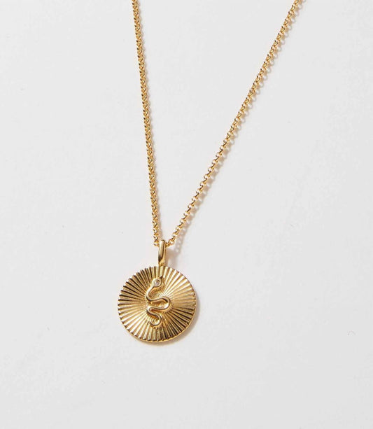 Women's Snake Charm Necklace