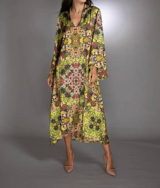 Floral High Low Gown