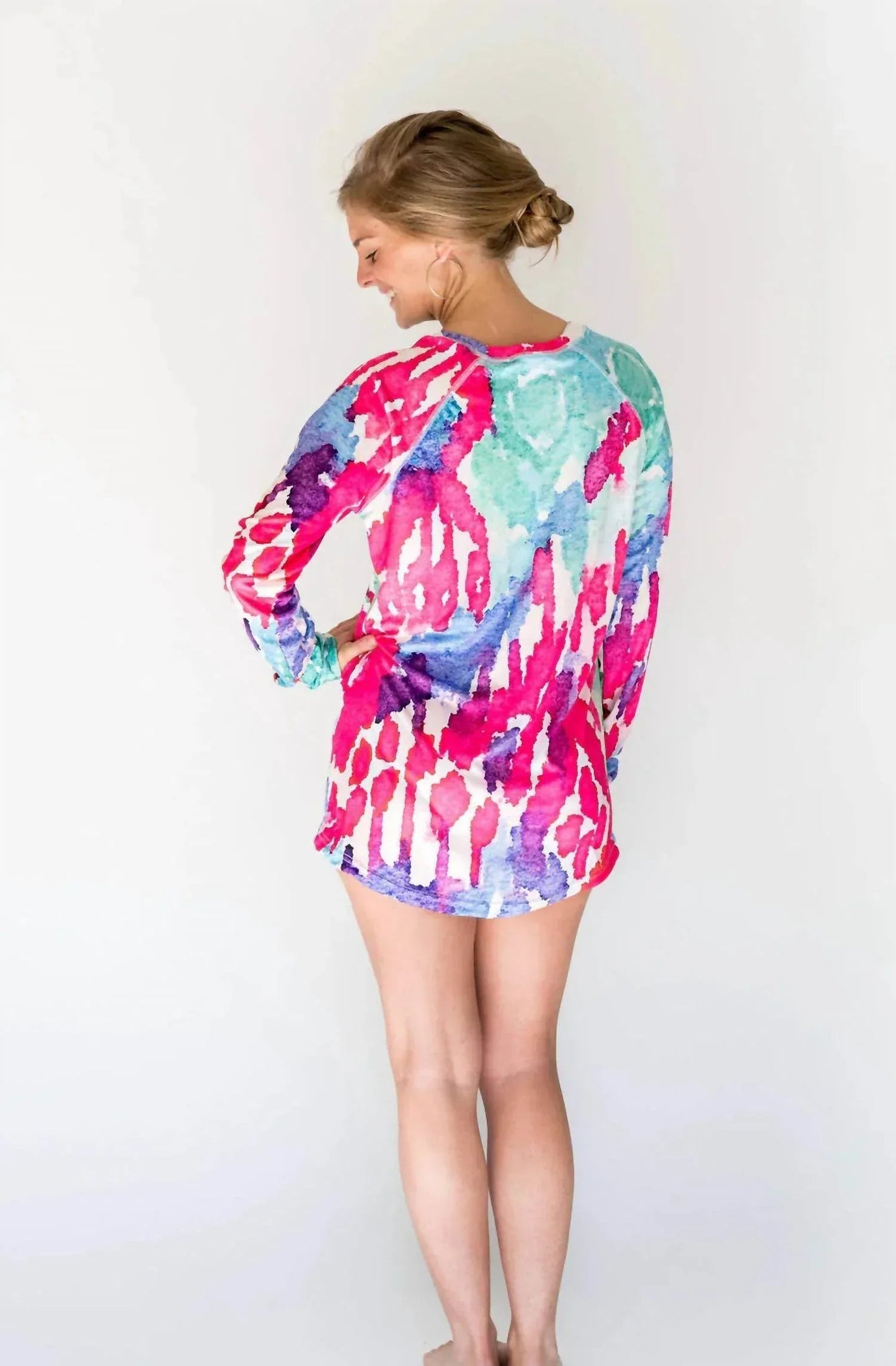 Criss Crossin’ Away Long Sleeve Top