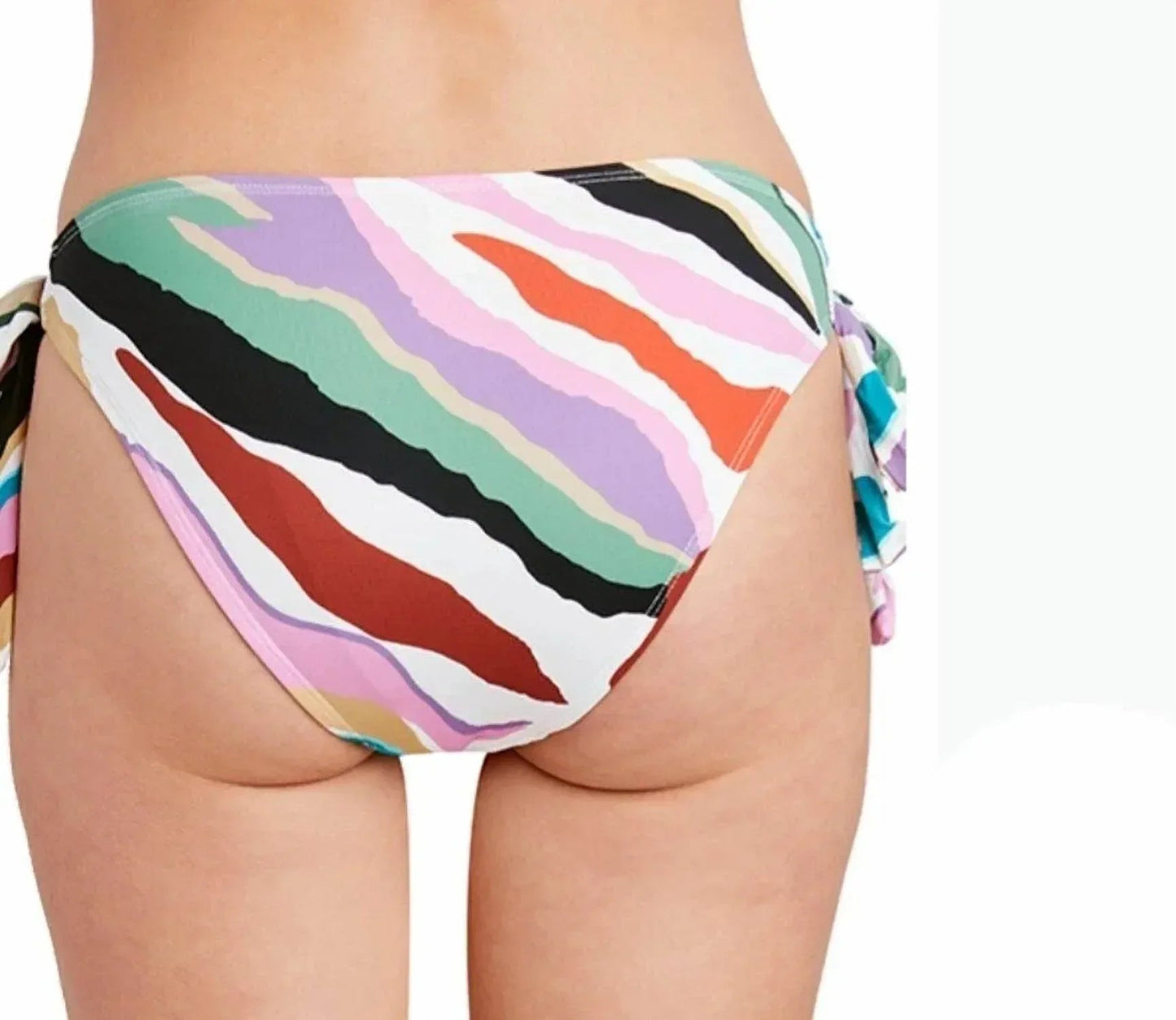 Soft Adjustable Side Tie Bikini Bottom