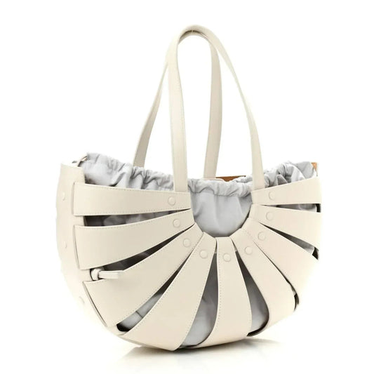 Women's French Calfskin Shell Shoulder Bag