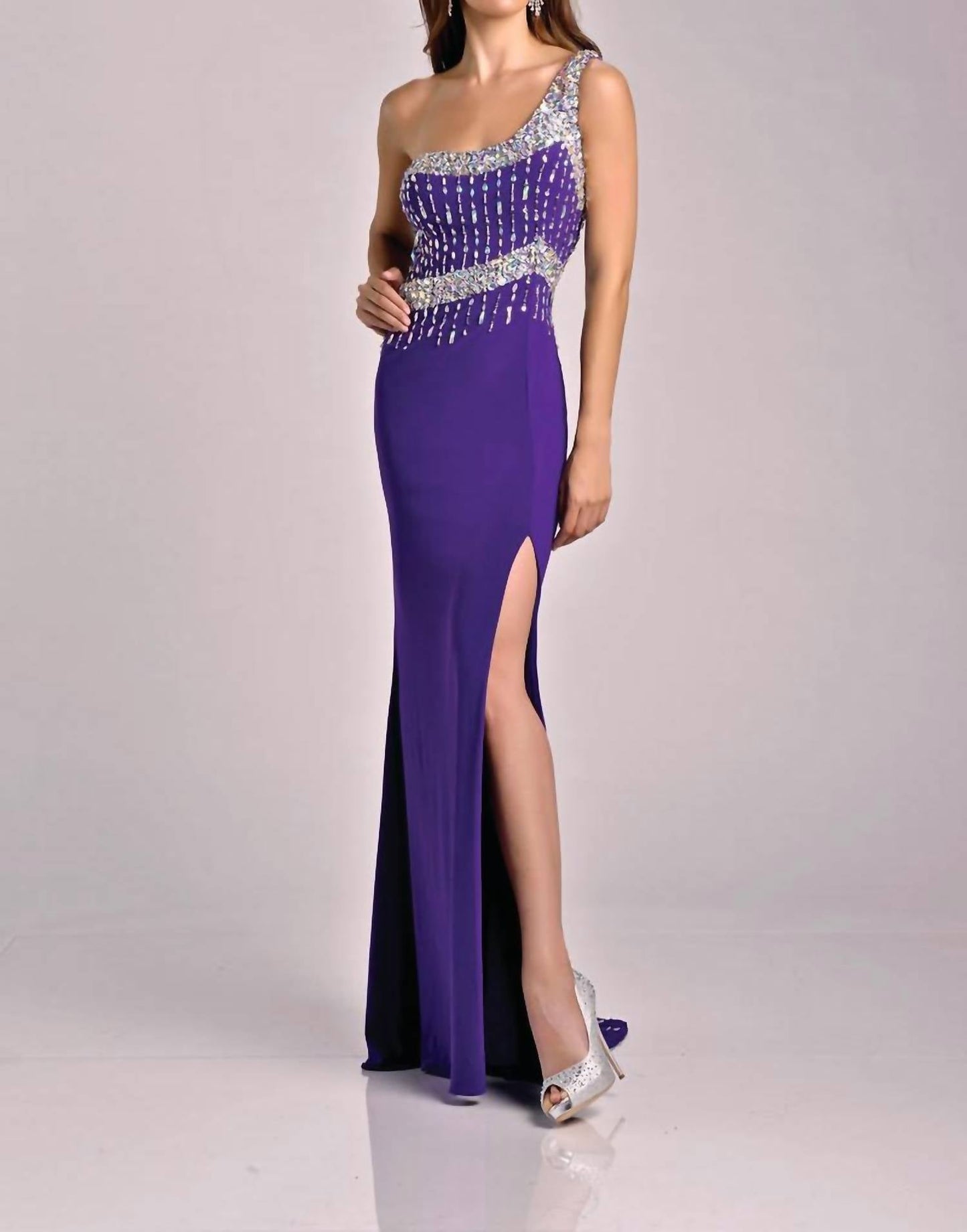One-shoulder Maxi Dress