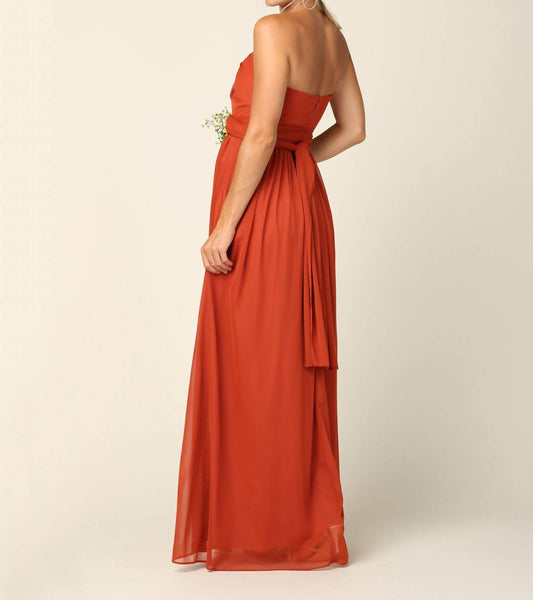 Convertible Long Bridesmaids Dress