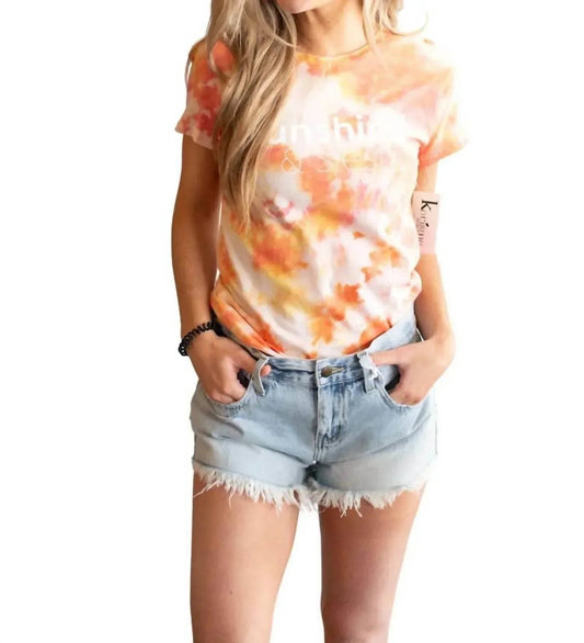 Sunshine & Siesta Batik-T-Shirt