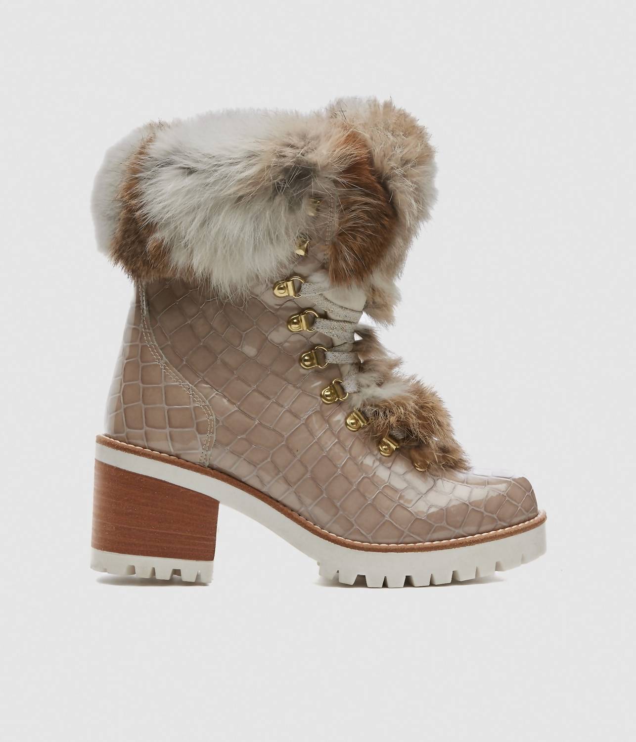 Damen-Schnürstiefeletten Alisa aus Leder