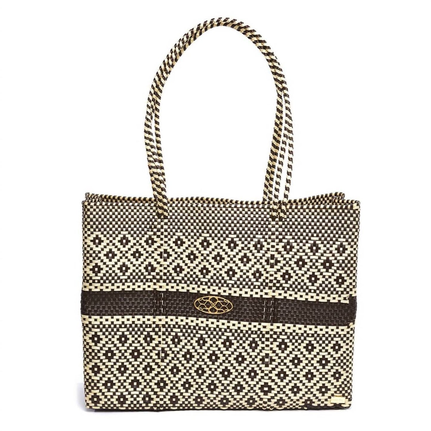 Damen Reisen Handgemachte Azteken-Einkaufstasche mit Clutch