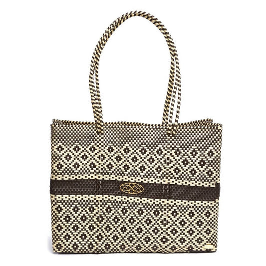 Women's Travel Handmade Aztec Tote Bag With Clutch