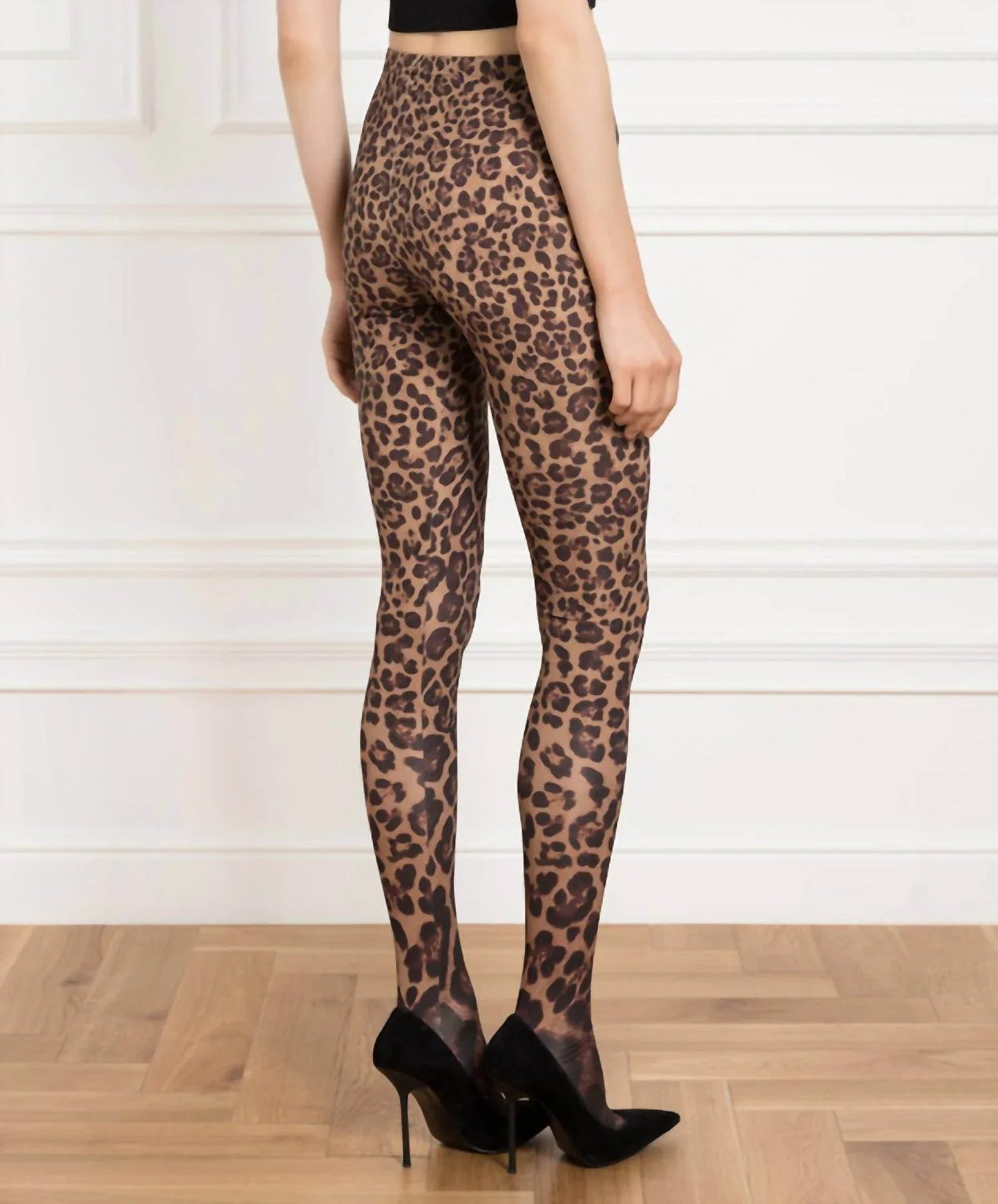 Animal Print Tights