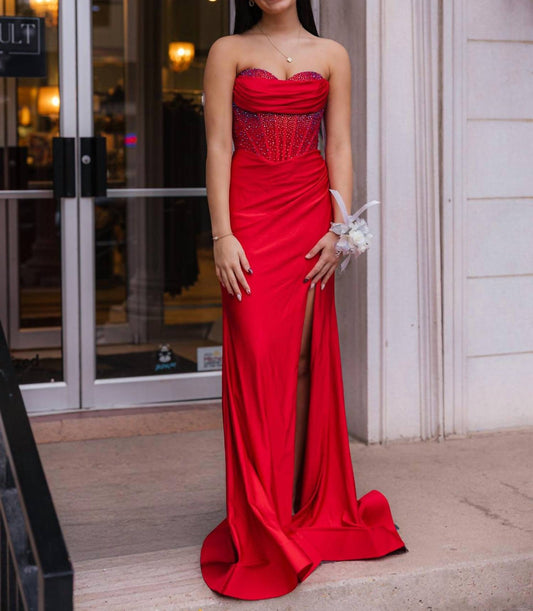 Women's Elegant Sweetheart Corset Dress