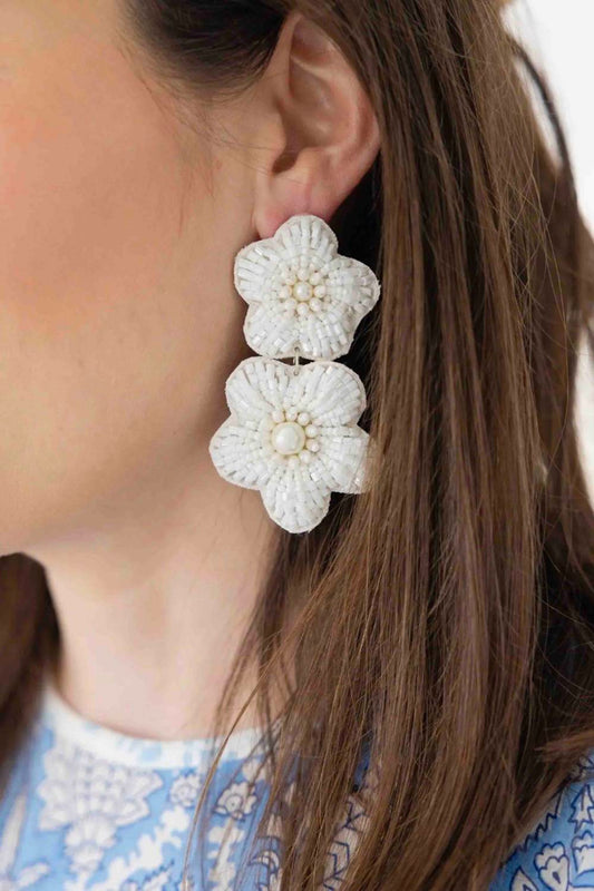 Bali Flower Earrings