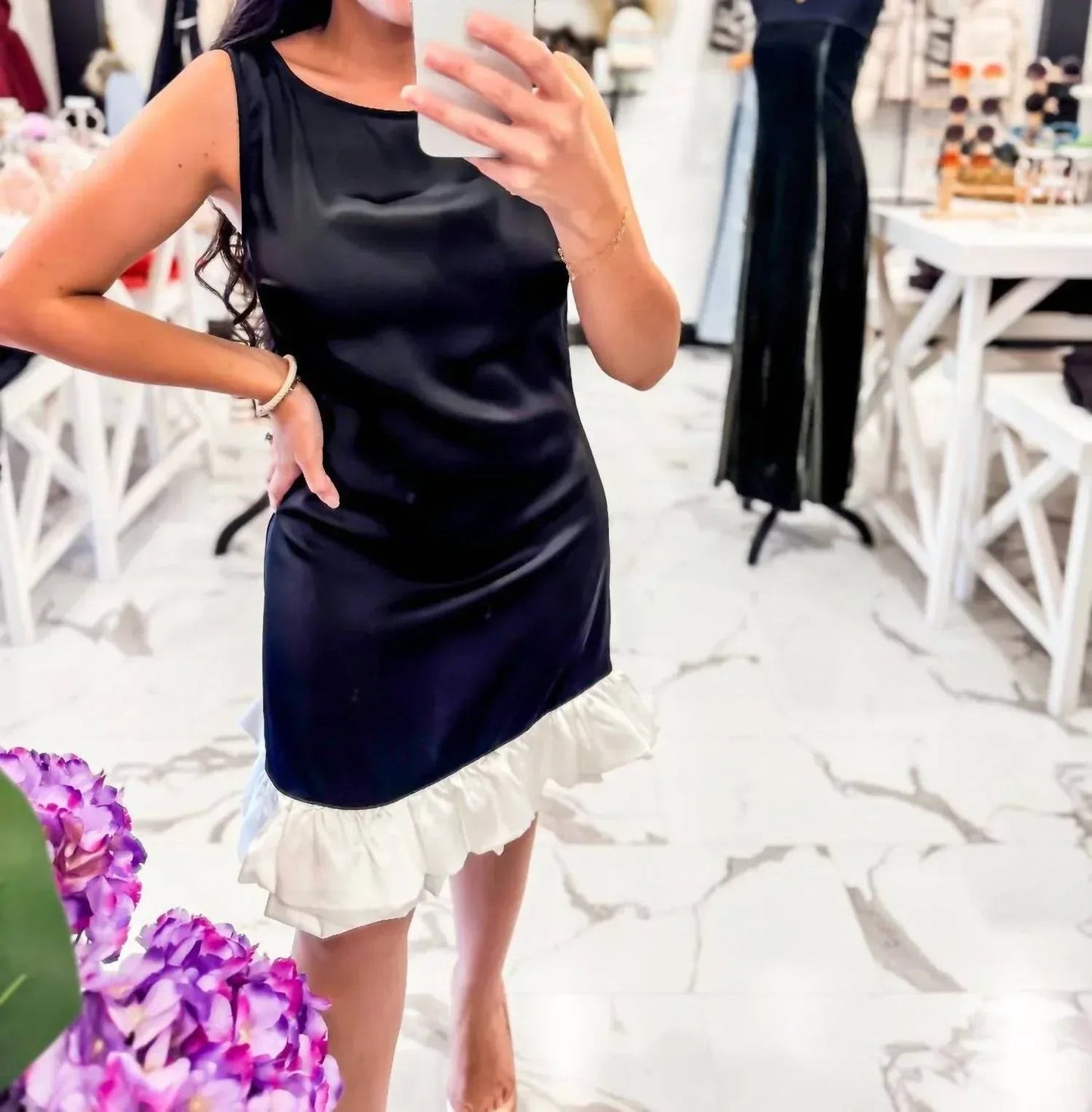 Women's To Be Seen Bubble Mini Dress