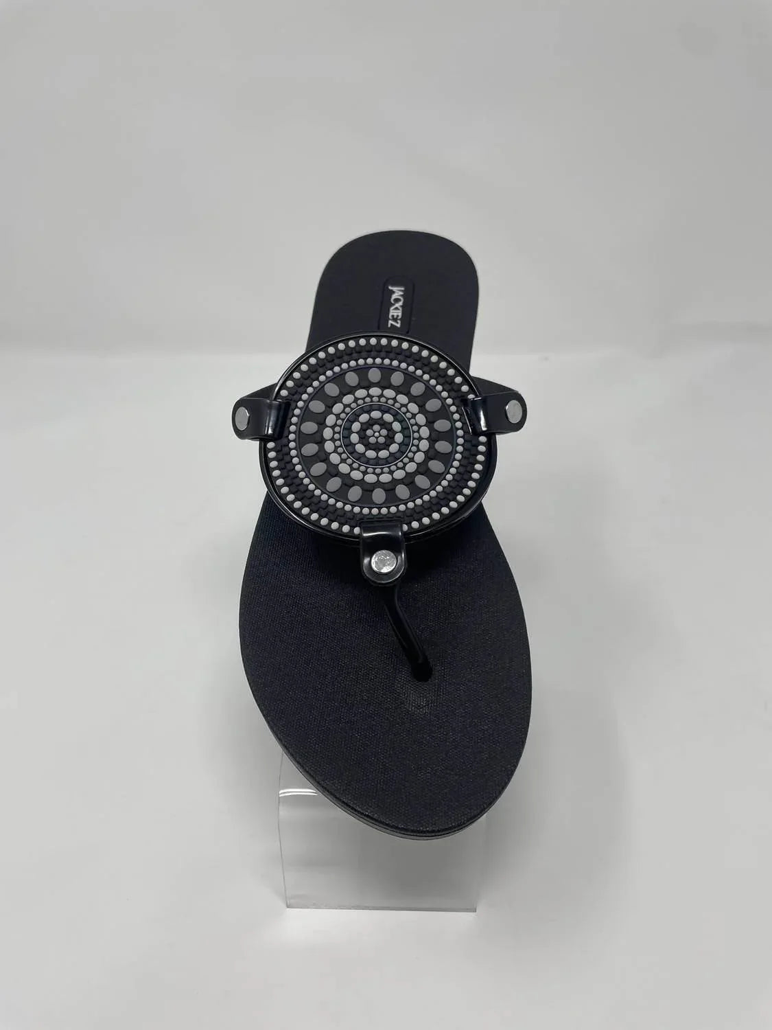Damen-Sandalen Lakritz