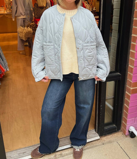 Kara Steppjacke mit Reißverschluss