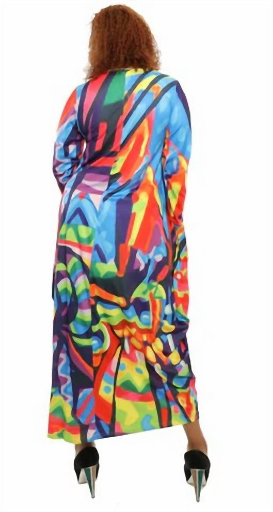 Bold Face Maxi Dress