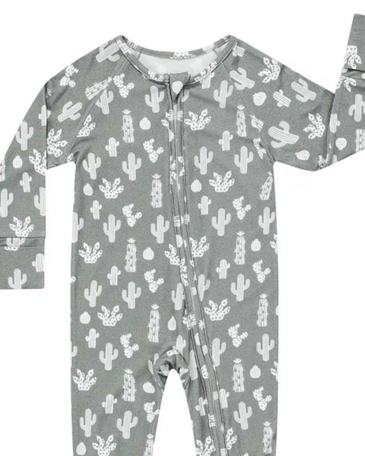 Baby's Pajama Convertible Footie Romper
