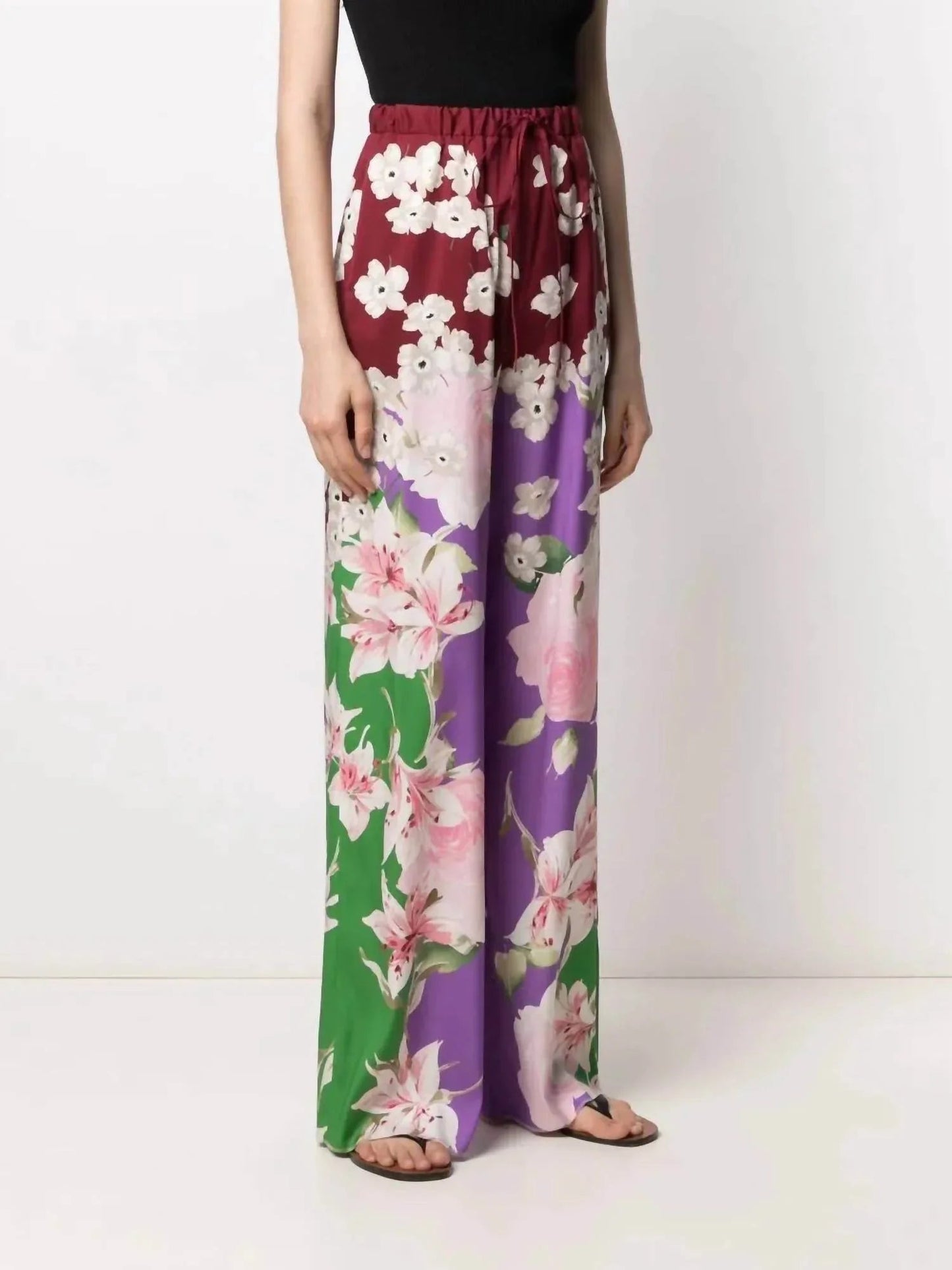 Floral Print Pants