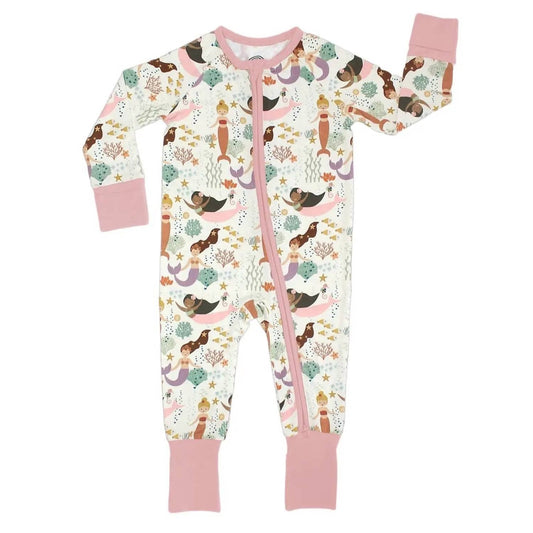 Baby's Pajama Convertible Footie Romper