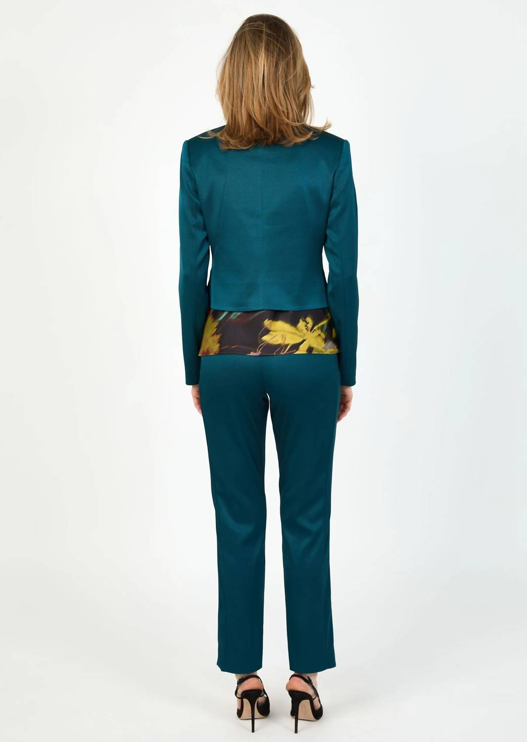 Jacke aus Stretch-Faille