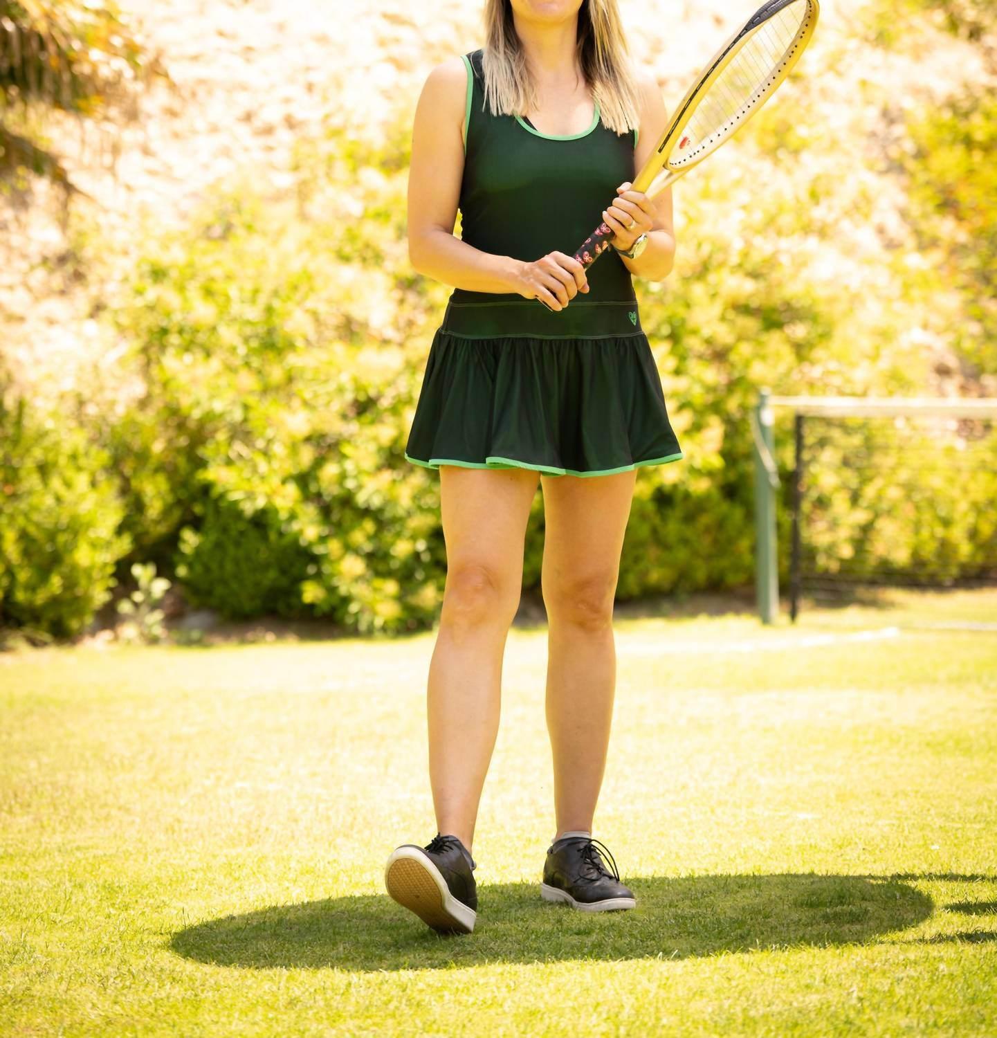 Longer Mesh Sandra Dee Tennis Dress