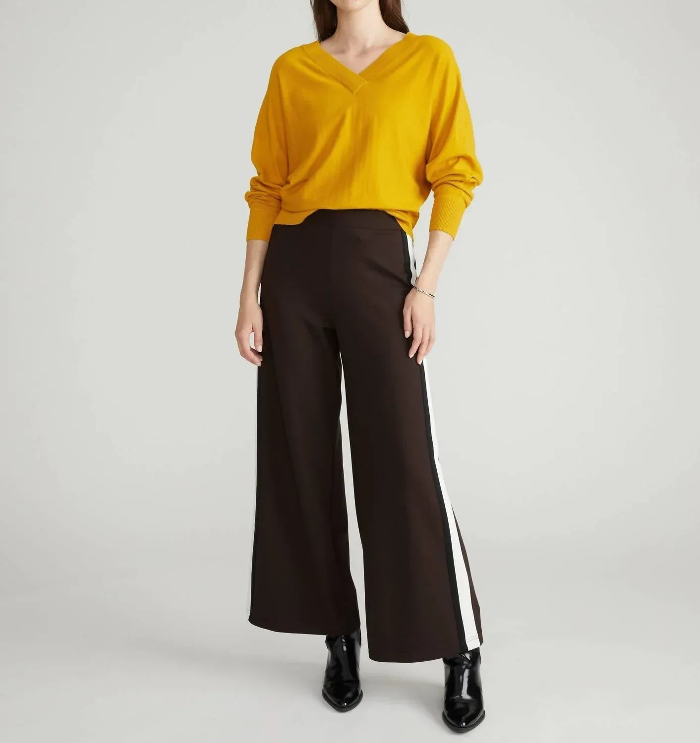 Savvy Fine Knit Sweater Blouse