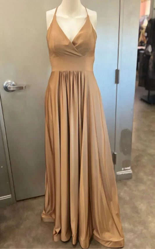 Jersey-A-Linien-Kleid