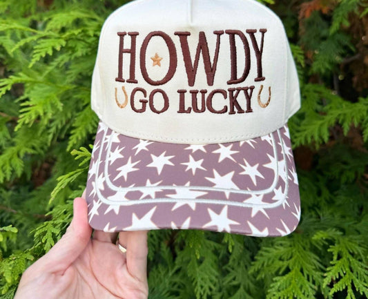 Women's Howdy Go Lucky Star Hat
