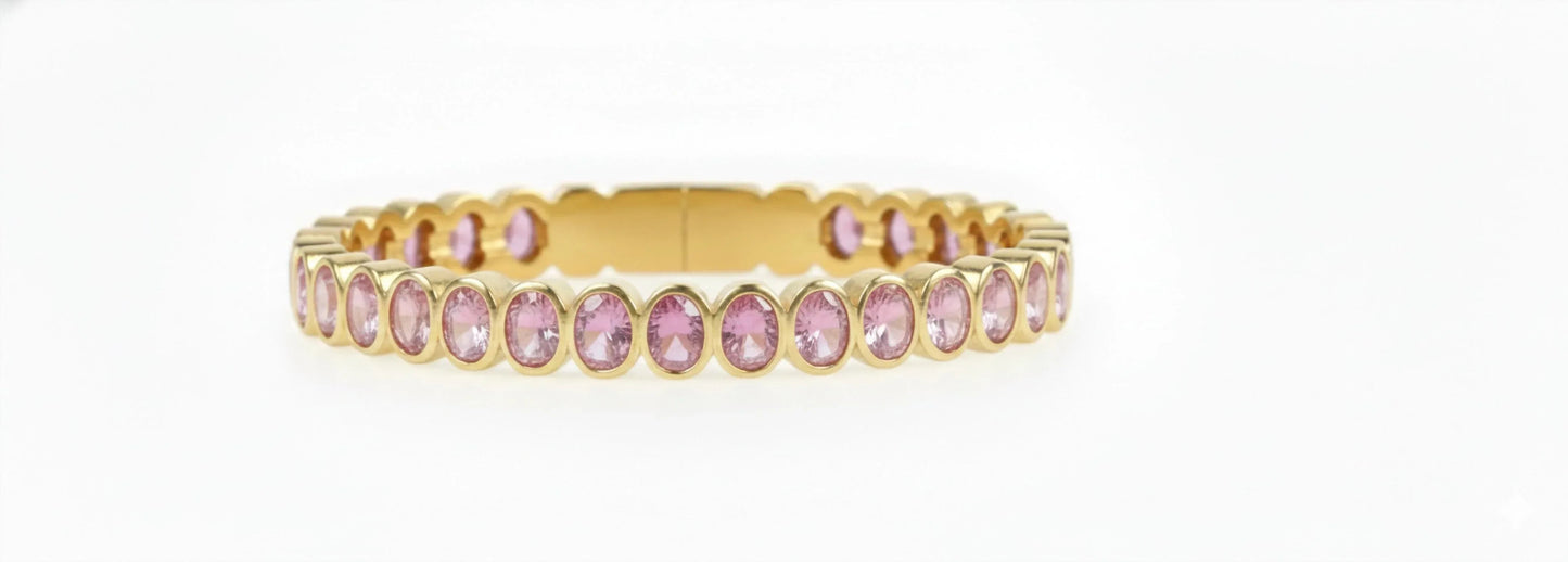 Women's Jeweled Tennis Bangle