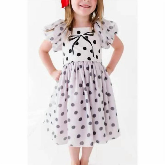 Dot Bow Party Dress