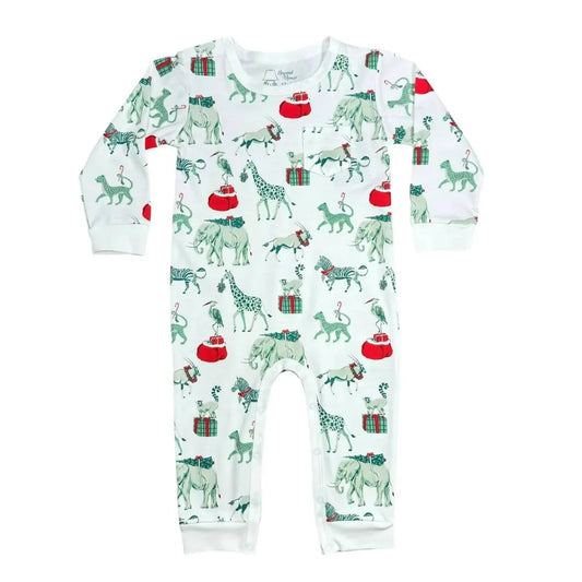 Boy's Long Sleeve Playtime Romper