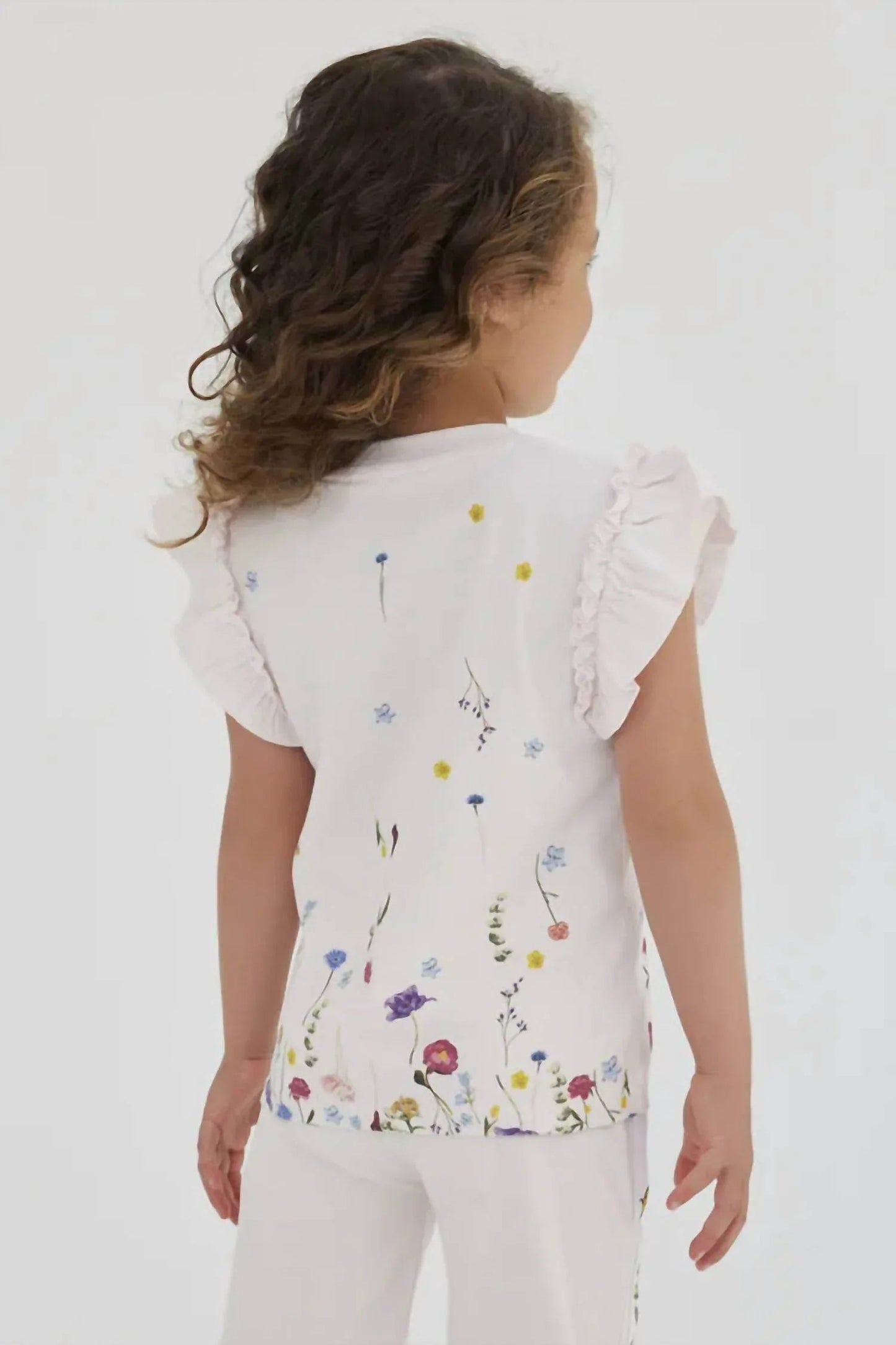 Blumiges Katzen-Top